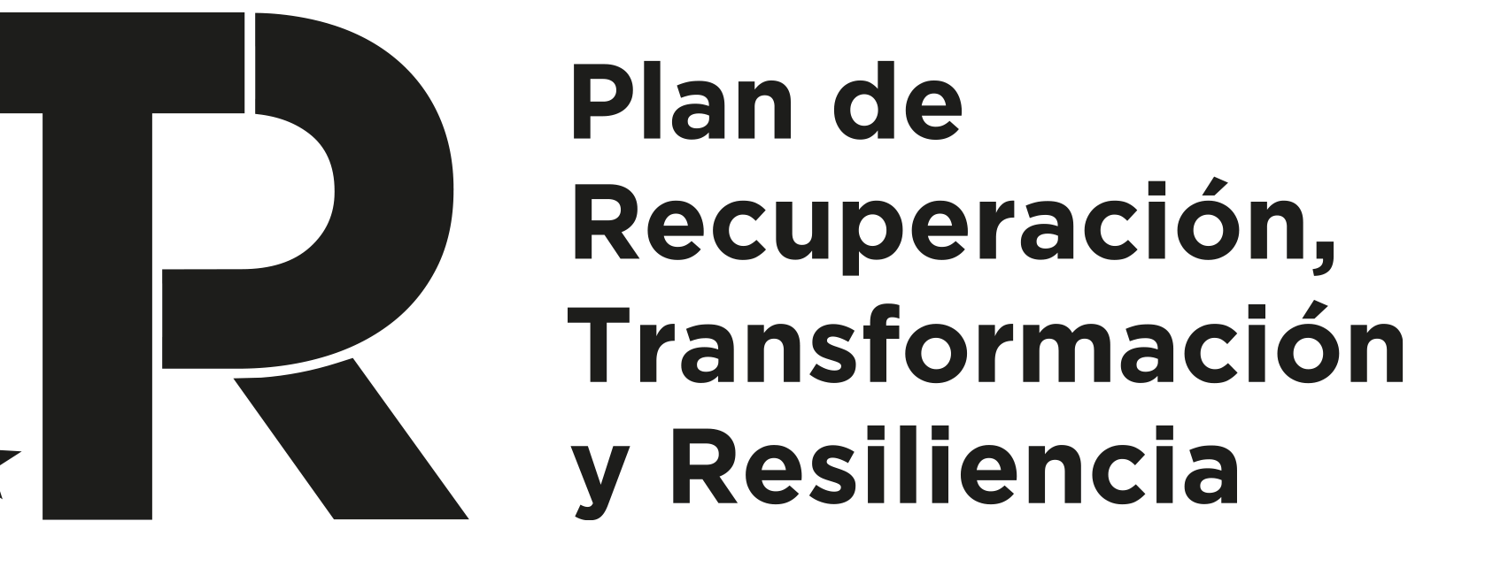 Logo Plan de Recuperacion, Transformacion y Resiliencia